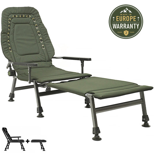 Set CUZO FK2 Large Folding Chair with Bed Extension