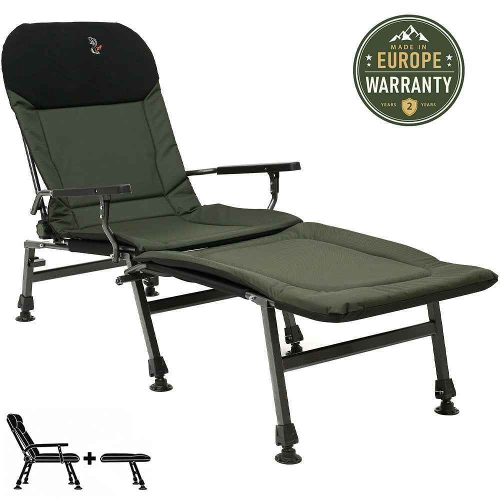 Set CUZO FK5 Large Folding Chair with Bed Extension