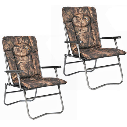 Set di 2 sedie pieghevoli leggere CUZO F7R