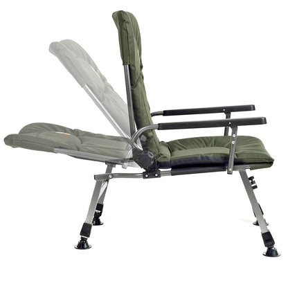 CUZO F5R - Sillón plegable para camping, pesca, jardín y exterior, color Verde