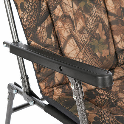 CUZO F7R - Lightweight folding сhair for Camping, Fishing, Garden & Outdoor, color Maple