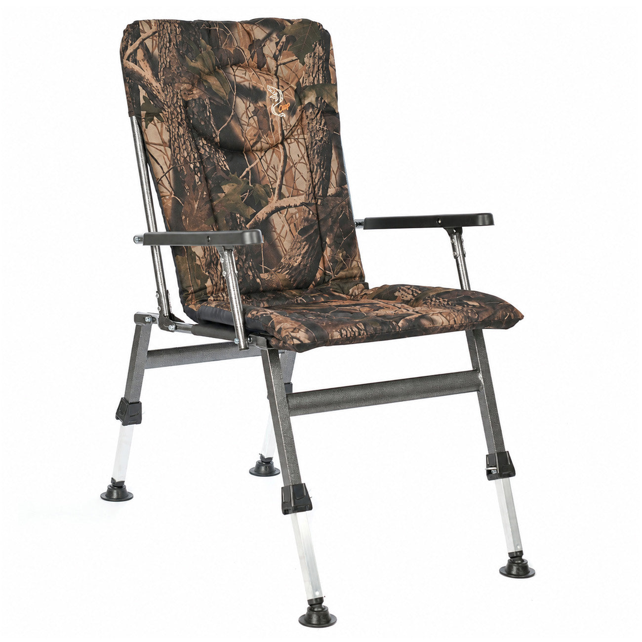CUZO F8R - Sillón plegable para camping, pesca, jardín y exterior, color Arce