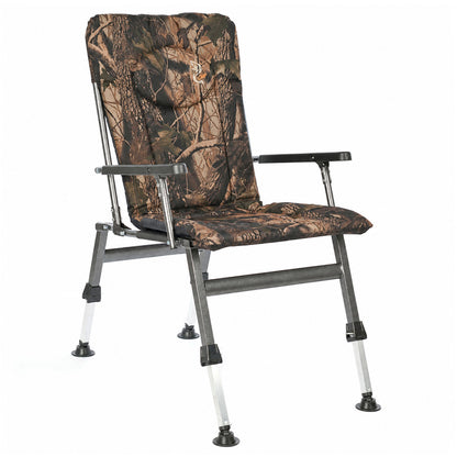 CUZO F8R - Sillón plegable para camping, pesca, jardín y exterior, color Arce