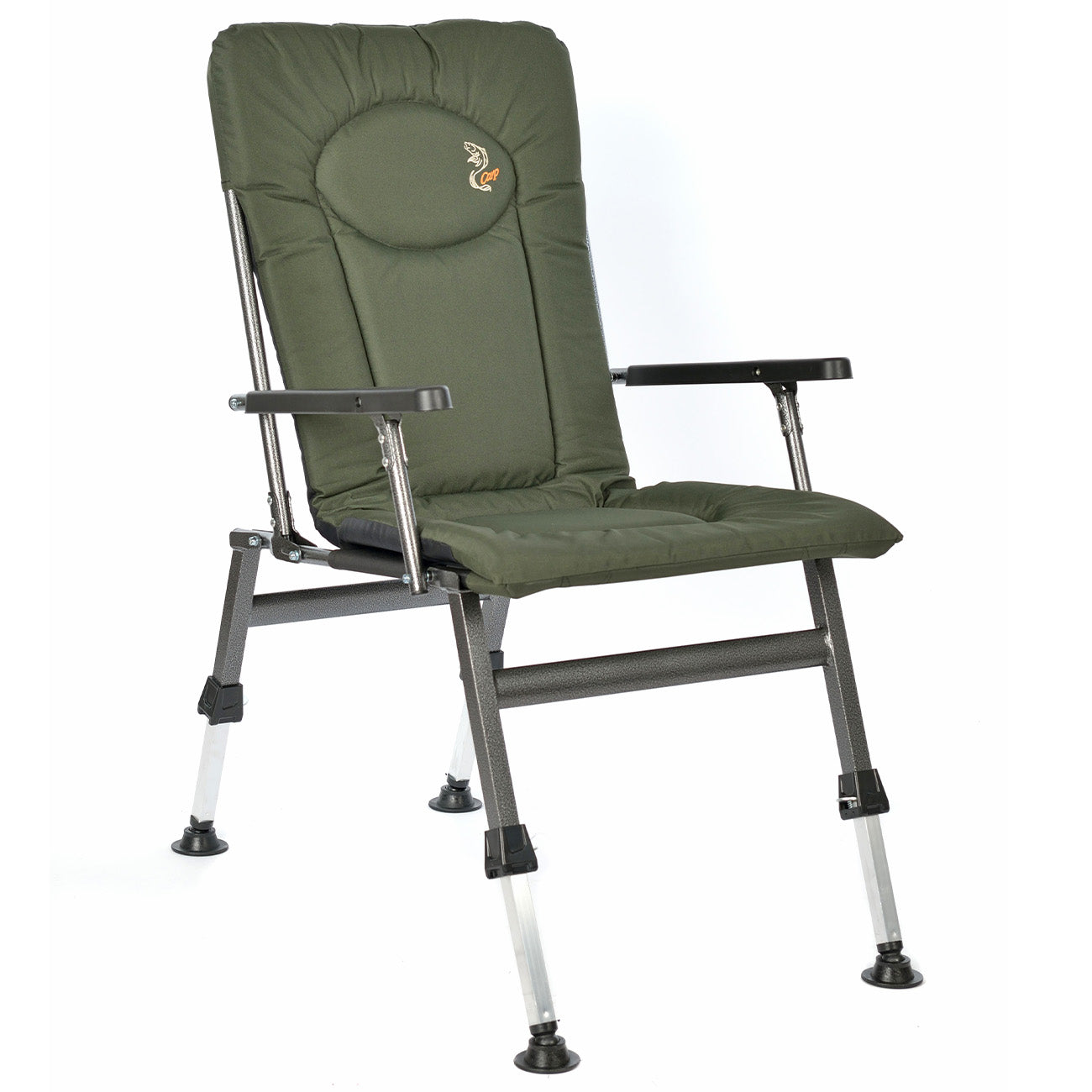 CUZO F8R – Cadeira dobrável para camping, pesca, jardim e exterior, cor verde