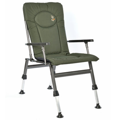 CUZO F8R – Cadeira dobrável para camping, pesca, jardim e exterior, cor verde