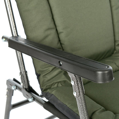 CUZO F7R – Cadeira dobrável leve para camping, pesca, jardim e exterior, cor verde