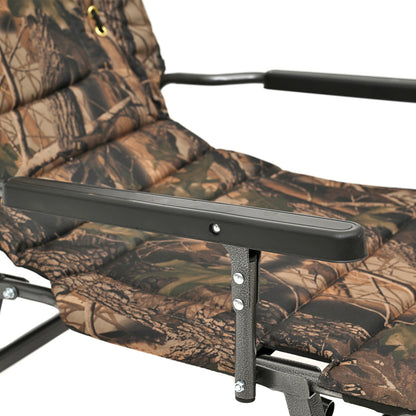 CUZO FK2 - Sillón Grande plegable para camping, pesca, jardín y exterior, color Arce