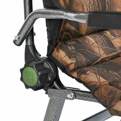 CUZO FK2 - Sillón Grande plegable para camping, pesca, jardín y exterior, color Arce