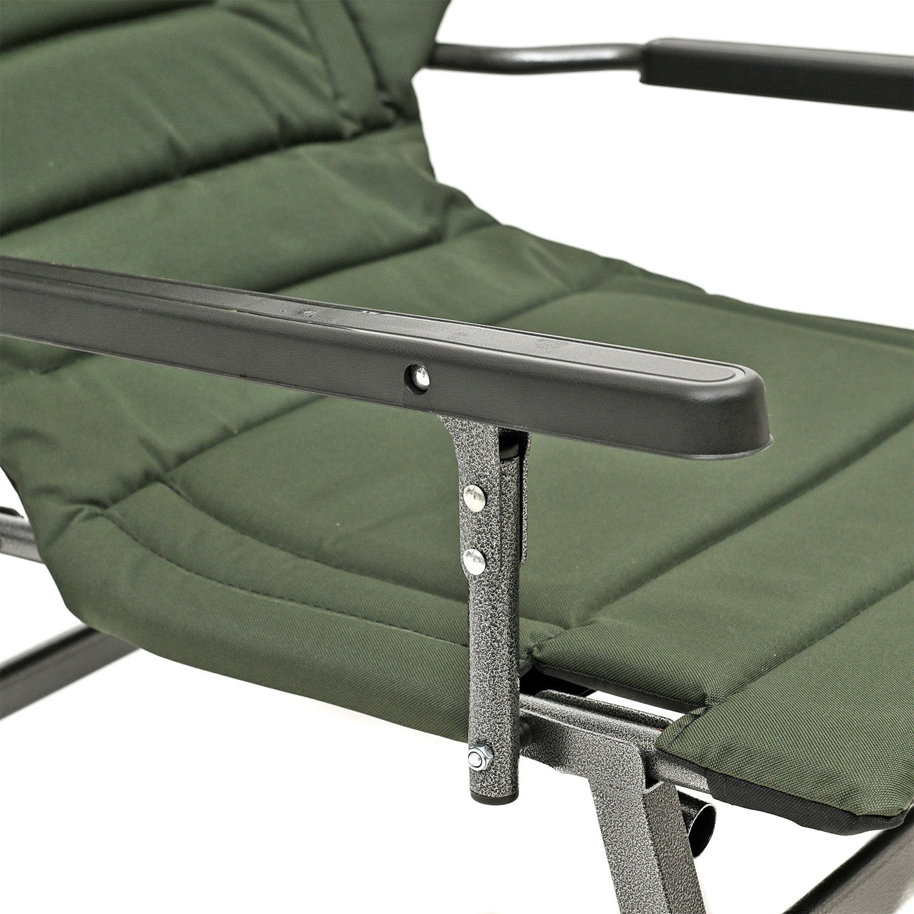CUZO FK2 – Grand fauteuil pliant pour camping, pêche, jardin & extérieur, couleur verte