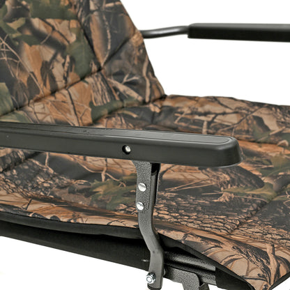 CUZO FK5 - Large folding chair for Camping, Fishing, Garden & Outdoor, color Maple