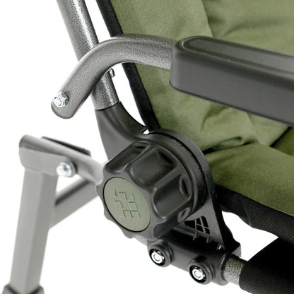 CUZO Mixo – Fauteuil pliant pour camping, pêche, jardin & extérieur, couleur verte