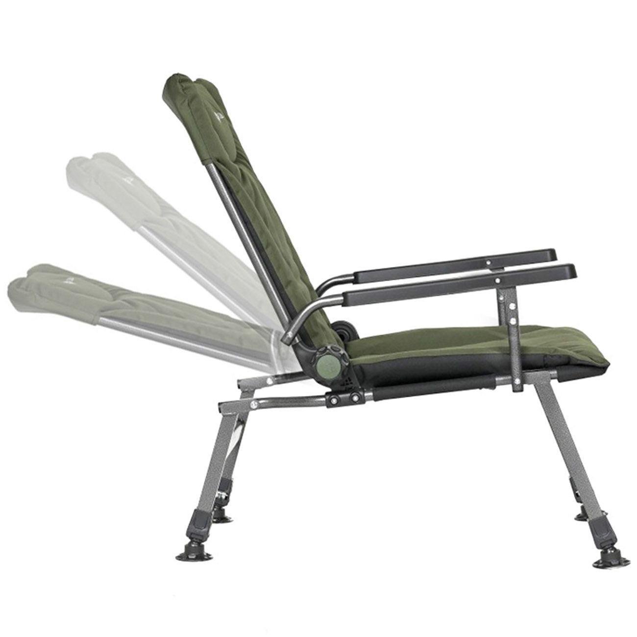 CUZO Mixo – Fauteuil pliant pour camping, pêche, jardin & extérieur, couleur verte