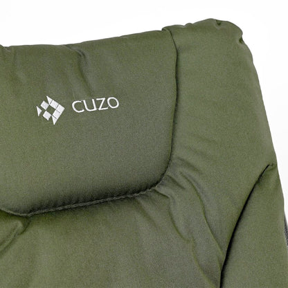 CUZO Mixo – Fauteuil pliant pour camping, pêche, jardin & extérieur, couleur verte