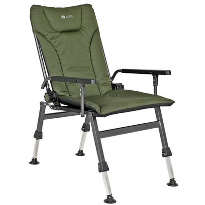 CUZO Mixo – Fauteuil pliant pour camping, pêche, jardin & extérieur, couleur verte
