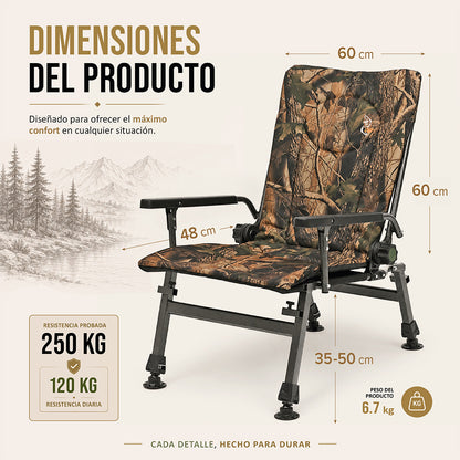 Set CUZO F5R Folding Chair with Bed Extension