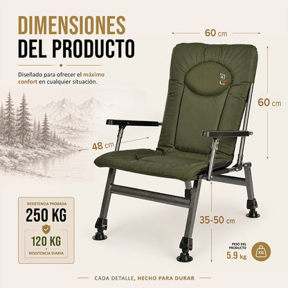 Set de 2 scaune pliabile CUZO F8R