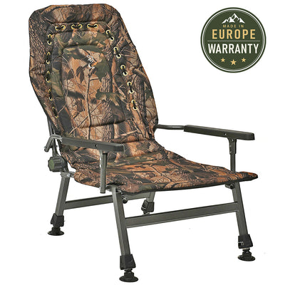 CUZO FK2 - Large folding chair for Carpfishing, Fishing & Outdoor