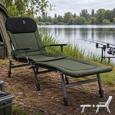 Set CUZO FK5 Large Folding Chair with Bed Extension