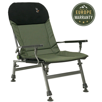 CUZO FK5 - Large folding chair for Carpfishing, Fishing & Outdoor