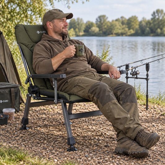 CUZO Mixo - Folding chair for Carpfishing, Fishing & Outdoor
